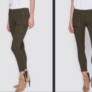 Joie Park Skinny Jean- Olive Color